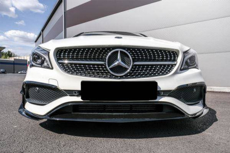 PRZEDNI SPOILER SPLITERY MERCEDES CLA W117 16-19