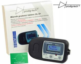 Miernik, tester grubości lakieru GL-6+