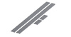 Progi STANDARD Chevrolet Aveo I T250 Hatchback 5 2008-2011 - Satin