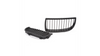Grill sportowy pojedyncze żeberka Matt Black BMW 3 E90 E91 przed liftem 2005-2008
