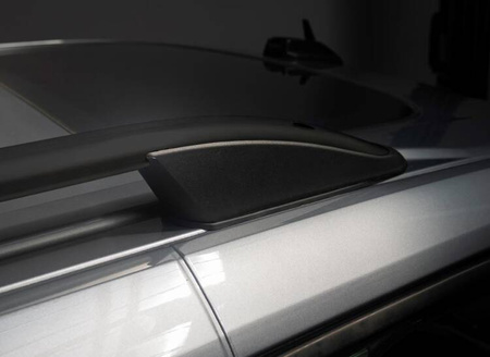 Relingi dachowe bagażnik do VW VOLKSWAGEN MULTIVAN 2021- | czarne