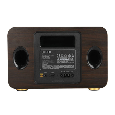Głośnik Bluetooth Edifier D32 (czarny orzech)