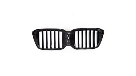 Grill sportowy pojedyncze żeberka Gloss Black BMW X3 G01 F97 X4 G02 F98 Facelift 2021-obecnie