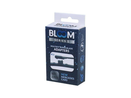 Adaptery #11 do piór wycieraczek bezszkieletowych BLOOM M10, 2 szt.