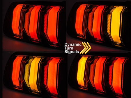 Lampy diodowe smoke LED do Ford Mustang 14-22