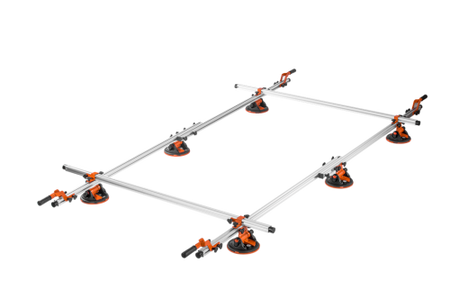 Zestaw do przenoszenia płytek dużego rozmiaru 3600mm + przyssawki KD11985