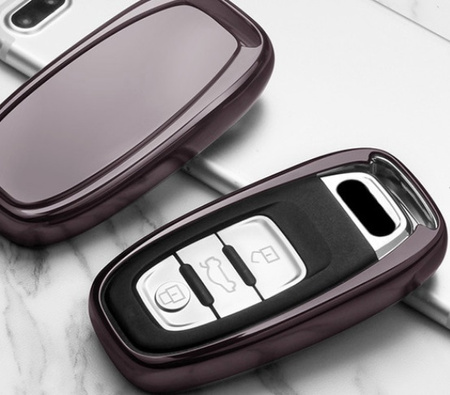 POKROWIEC NA KLUCZYK DO AUDI KEYLESS CZARNY