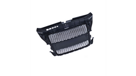 Grill sportowy Gloss Black AUDI A3 Facelift 2008-2012