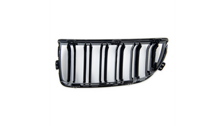 Grill sportowy podwójne żeberka Gloss Black BMW 3 E90 E91 przed liftem 2005-2008