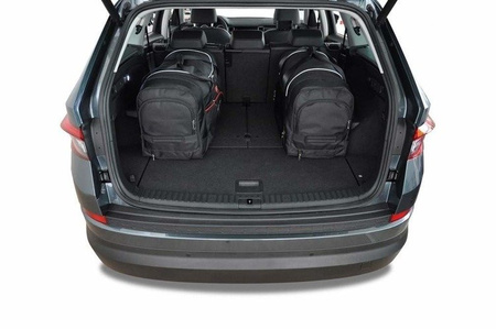 SKODA KODIAQ 2017+ TORBY DO BAGAŻNIKA 5 SZT