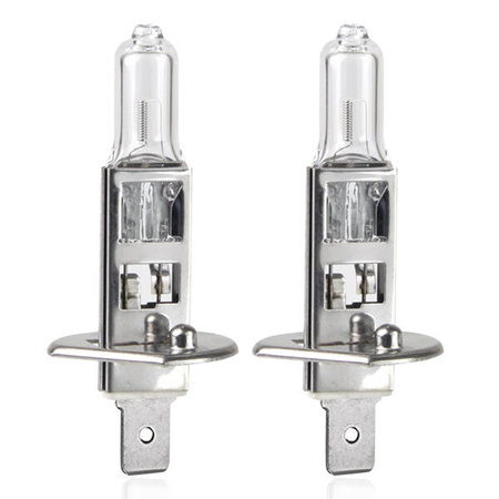 Żarówki halogenowe H1 12V 55W LumiTec SILVER +100% DUO AMIO-01401