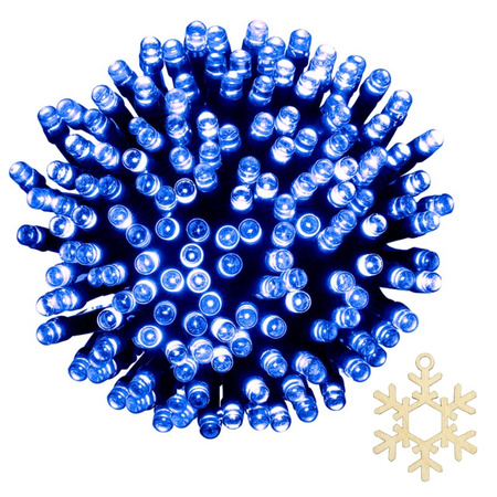 LAMPKI CHOINKOWE 200 LED ZEWNĘTRZNE WEWNĘTRZNE 20M OŚWIETLENIE ŚWIĄTECZNE