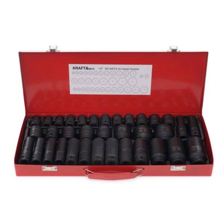 ZESTAW NASADEK UDAROWYCH 35el. 8-32mm KD11756