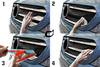 Gril  Mercedes Actros MP4 TRUCK 2 2011- - Połysk