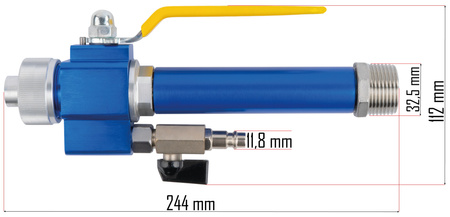 Pistolet do agregatu tynkarskiego PM-AGT-1500M-PI