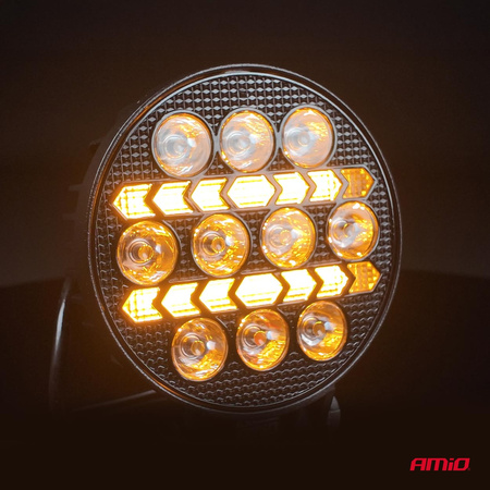 Lampa robocza halogen LED szperacz AWL76 45W 3000LM 12V 24V AMIO-04420