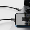 Kabel USB-C 3w1 micro USB / Lightning / USB-C, 20W, 1.5m czarny