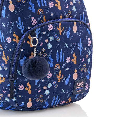 Plecak szkolny trzykomorowy Oslo Miquelrius - Desert 27L