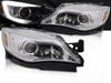 Lampy reflektory chrome LED do Subaru WRX 08-14