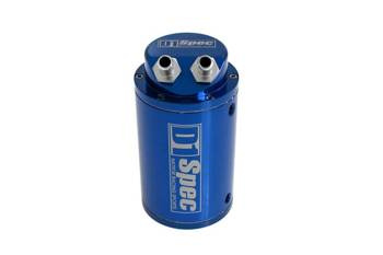 Oil catch tank 0.7L 9mm D1Spec Blue
