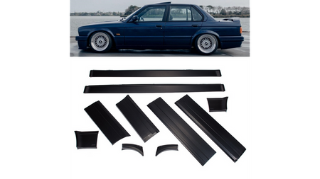 Progi, dokładki progów + Door Panels BMW 3 E30 4-Door 1985-1994