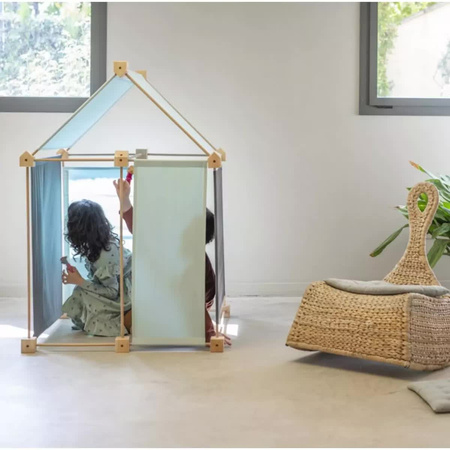 Drewniane klocki konstrukcyjne Maxi Trigonos Kernel Hejmo - 44 el.