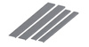 Progi 2 Line Seat Alhambra I Van 5 1996-2010 - Satin Black&White