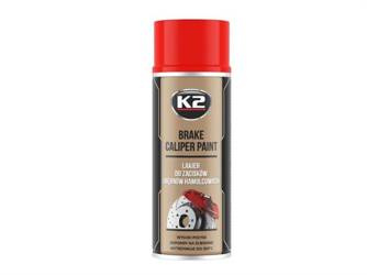 BRAKE CALIPER PAINT Lakier do zacisków i bębnów hamulcowych, czerwony, 400 ml