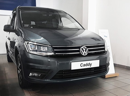 Nakładka na zderzak tylny do Volkswagen Caddy (czarna)