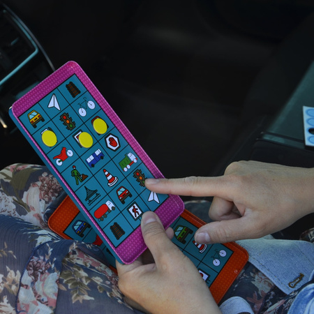 Gra magnetyczna The Purple Cow - Drogowe Bingo