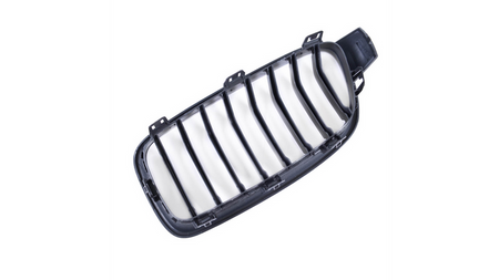 Grill sportowy pojedyncze żeberka Gloss Black BMW 3 F30 F31 2011-2019