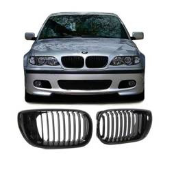 GRILL NERKI BMW E46 01-05 LCI S/T GLOSSY BLACK