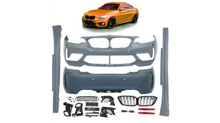 Zestaw dokładek zderzaków BMW 2 F22 F23 przed liftem 2012-2020