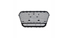 Grill sportowy Gloss Black AUDI A6 C7 Facelift 2015-2018