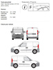 Bagażnik dachowy dedykowany Opel Combo 2012 ->