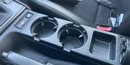 Uchwyt na napoje BMW E46 czarny