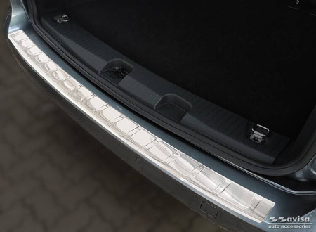 Nakładka na zderzak tylny do Volkswagen Caddy 4 (Stal)
