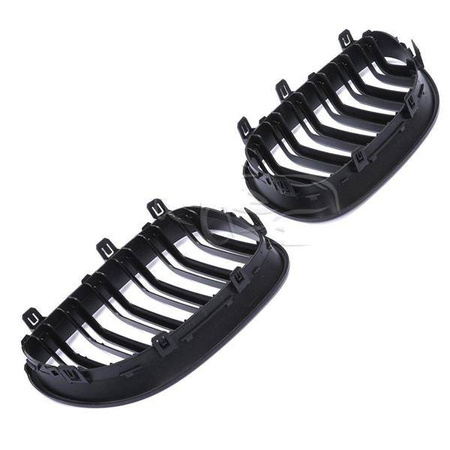 GRILL ( NERKI) BMW E60 E61 03-10 LOOK M5 BLACK MAT