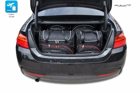 BMW 4 COUPE 2013+ TORBY DO BAGAŻNIKA 4 SZT