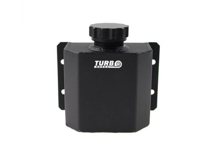 Oil catch tank grodziowy 1L 10mm TurboWorks Black