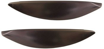 Brewki nakładki na przednie lampy Opel Astra H ABS