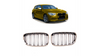 Grill sportowy podwójne żeberka Chrome & Black BMW 1 F20 F21 przed liftem 2011-2015