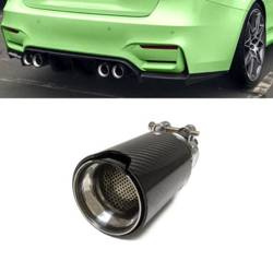 KONCÓWKA BMW CARBON FI 90 MM IN 63MM NO LOGO