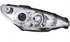 Reflektory przednie Peugeot 206 CHROM RINGI