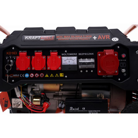 Agregat prądotwórczy 3500W 12/230V/380V KD161