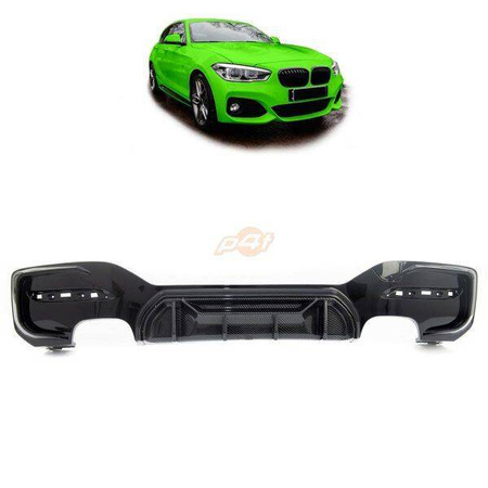 DYFUZOR BMW 1 F20 F21 15-19 LOOK CARBON