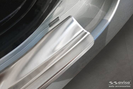 Nakładka na zderzak tylny do Ford Fiesta 7 (Stal)
