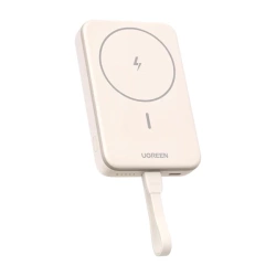 Powerbank magnetyczny 10000mAh Ugreen PB760, PD 20W, Magsafe + kabel USB-C