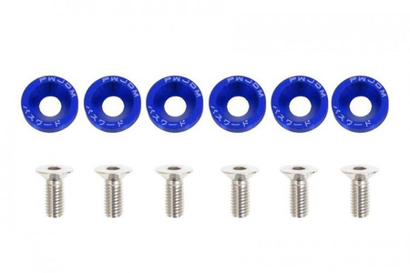 Śrubki ozdobne M8x1.25 15mm JDM Blue