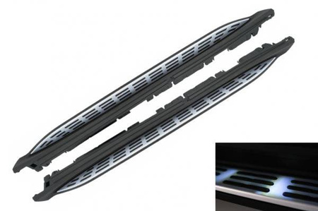 STOPNIE PROGOW MERCEDES GLS SUV X167 20- LED